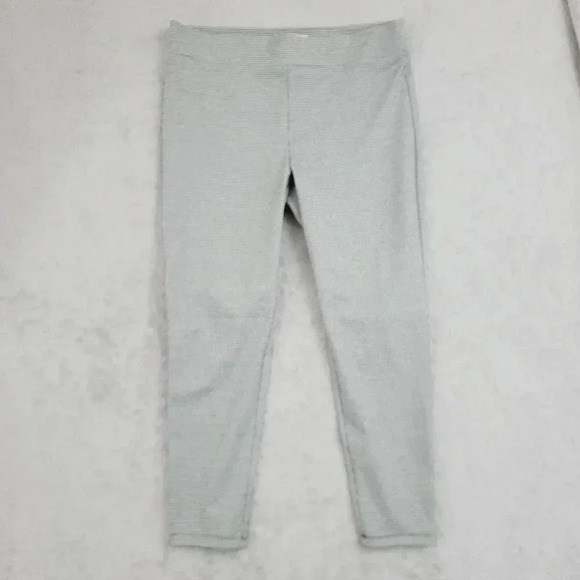Loft Womens Pull-On Legging Houndstooth Print XL Polyester Viscose Blend  11CT - Picture 1 of 7